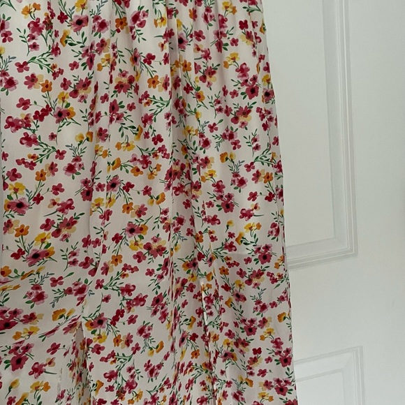 Jack by BB Dakota floral, tie-front, maxi dress - Picture 3 of 5